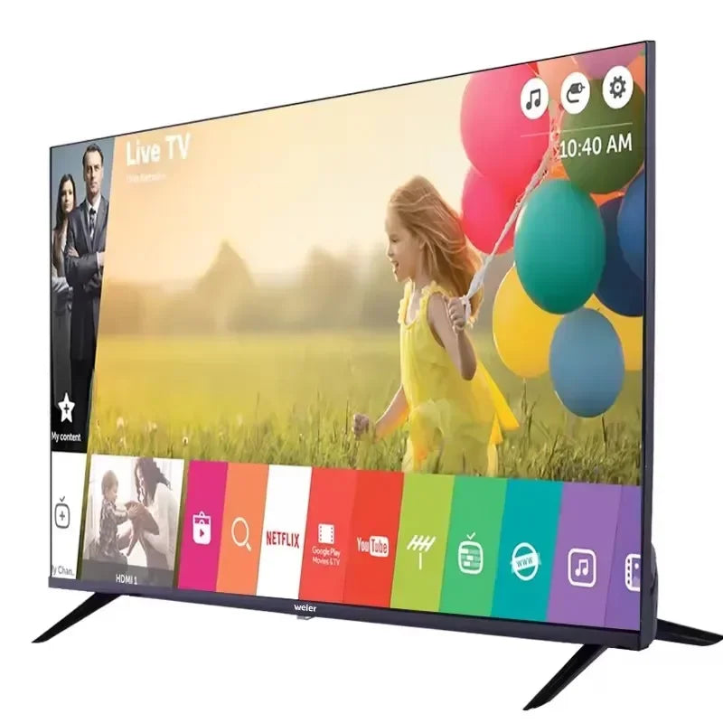 Original 60 inch 70 inch 80inch 90inch QLED 120HZ Android 11 google smart wifi led TV DVB T2S2 home LED television 4k smart tv