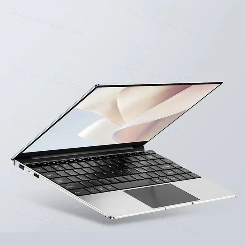 14.1" Ultra Slim Laptop 16GB RAM 2TB SSD Intel N3700 Notebook Gamer  1920*1080  Display Office Study Computer PC Windows 11 Pro