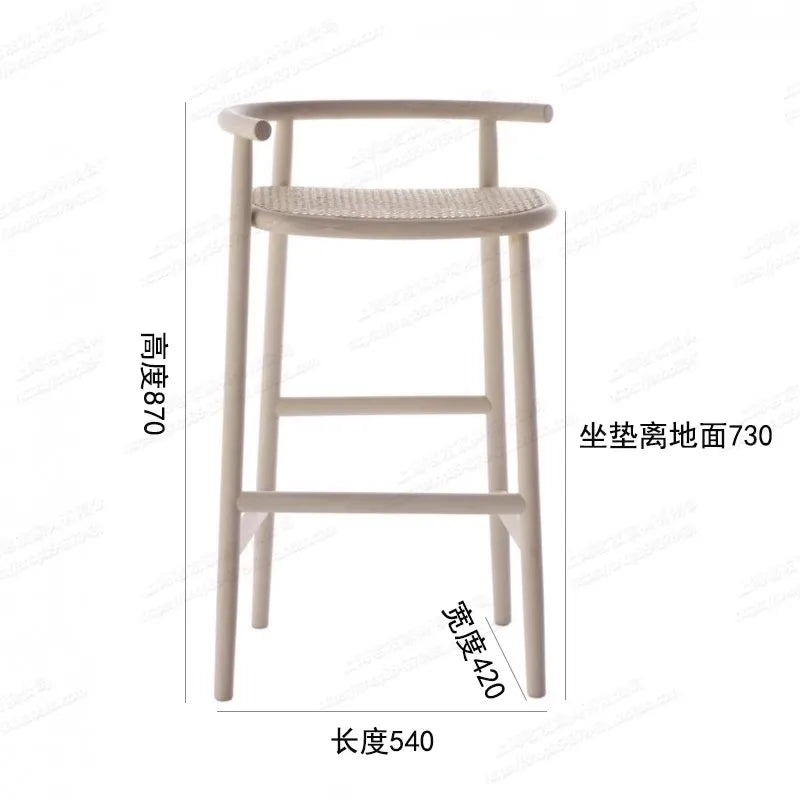 Industrial Nordic Bar Stools Design Center Indoor Height Bar Stools Sustainable Magazine Taburetes De Bar Coffee Shop Furniture