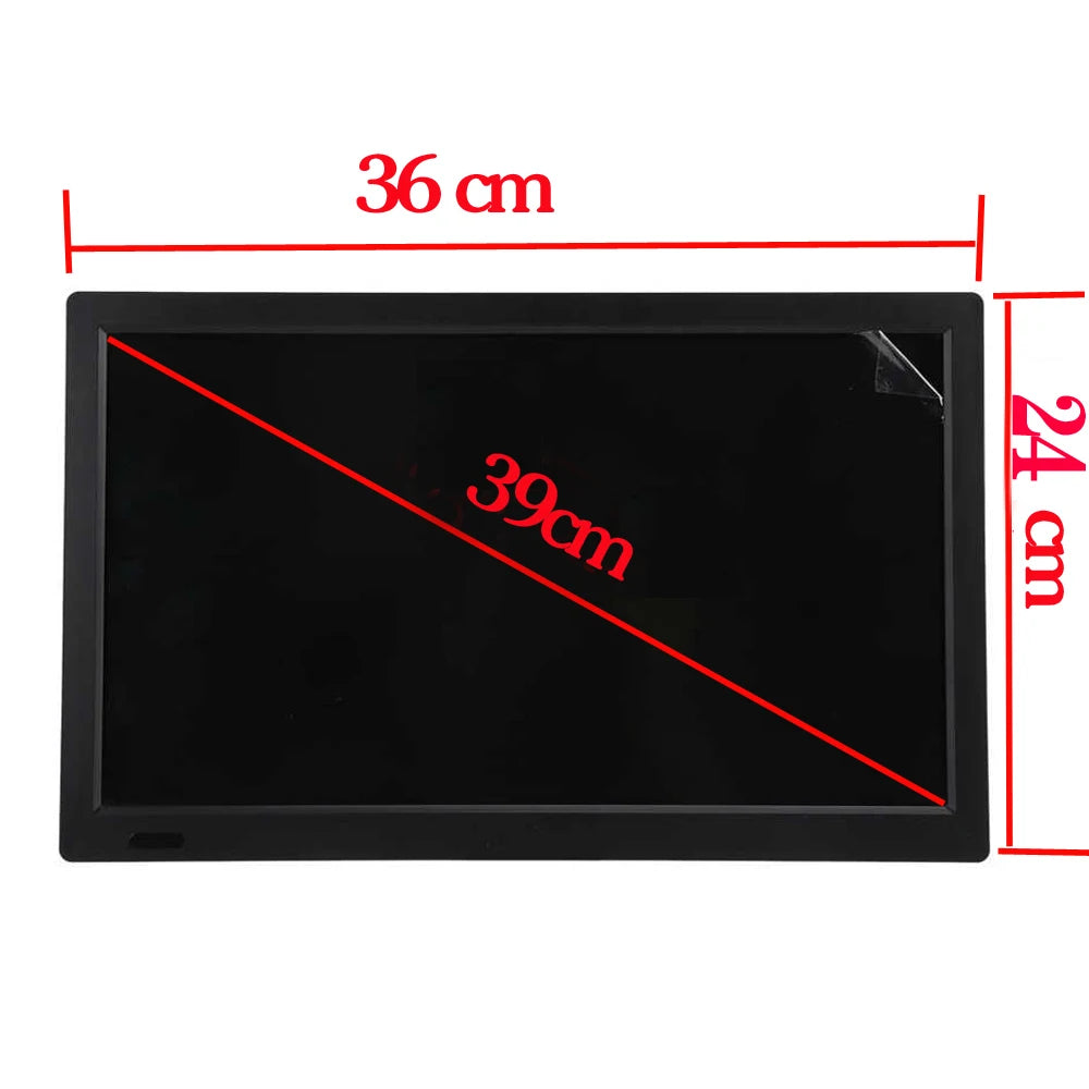 Rechargeable LEADSTAR 16 Inch Portable Mini Digital TV Support DVB-T2 ISDBT ATSC Hevc H265 10Bit Code Car Kitchen TV Dolby D16