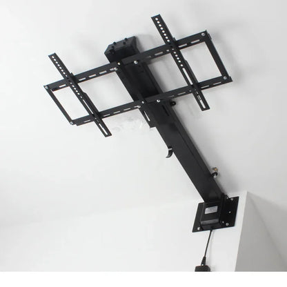 32-70inch motorized Remote control 2 install way floor cabinet TV lift Sliding out Ceiling    mount for home office