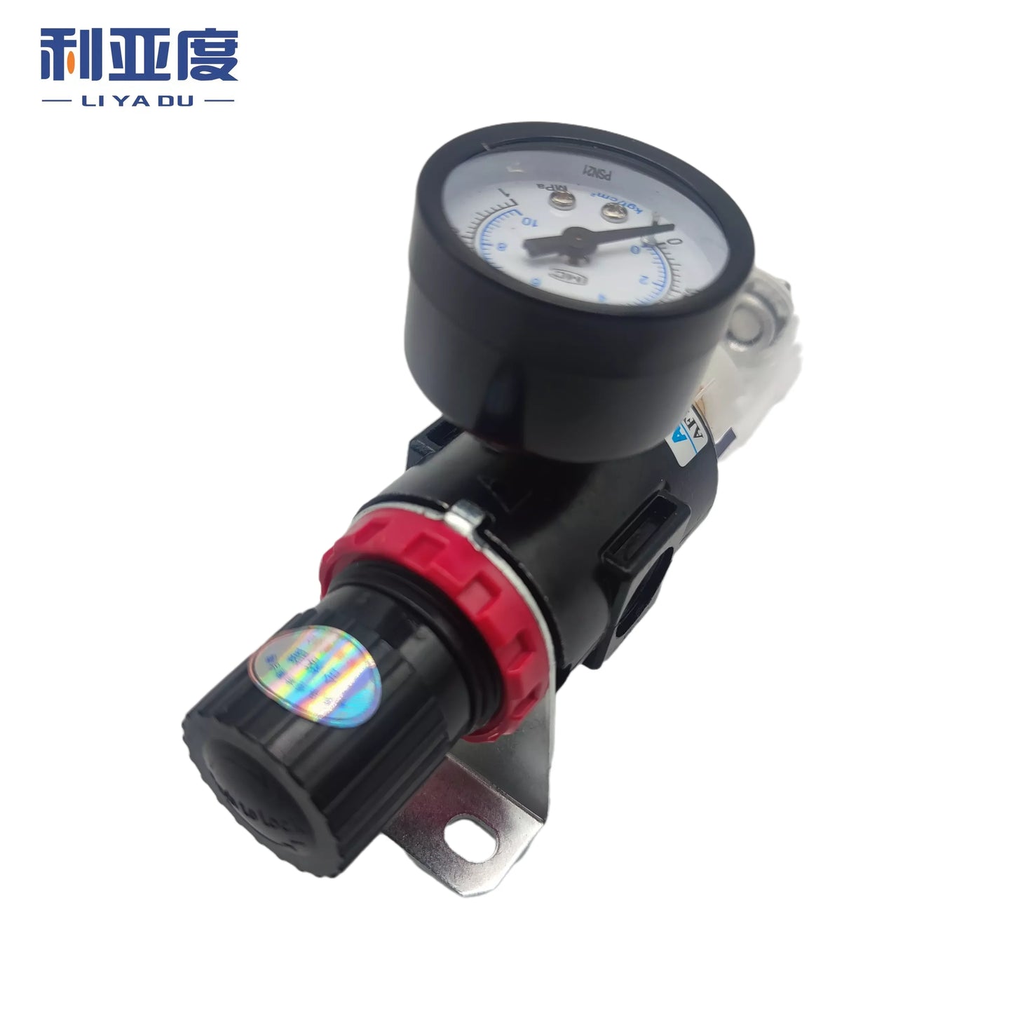 AFR2000 G1/4 Pneumatic Air Filter Regulator With Pressure Gauge/Flow Control Valve/Air Compressor Drain/ Speed Controller